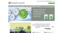 Desktop Screenshot of heathwest.com