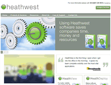 Tablet Screenshot of heathwest.com
